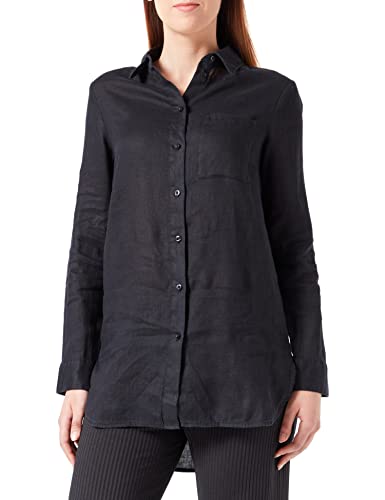 s.Oliver Women's 2129198 Bluse, Langarm, schwarz 9999, 32 von s.Oliver