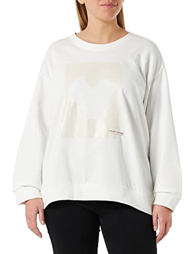 s.Oliver Women's 2129319 Sweatshirt Langarm, White, 44 von s.Oliver