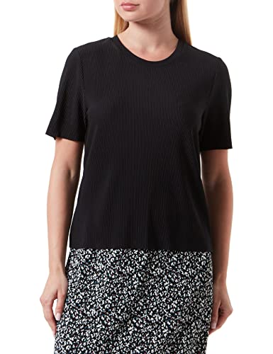 s.Oliver Women's 2130272 T-Shirts, Kurzarm, schwarz 9999, 38 von s.Oliver