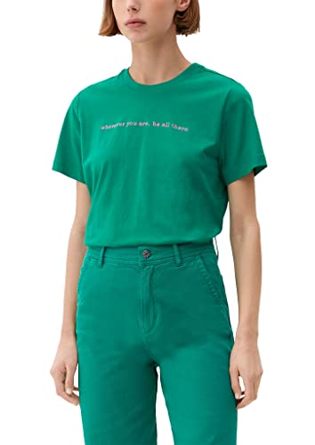 s.Oliver Women's 2130588 T-Shirts, Kurzarm, grün 76D0, 38 von s.Oliver