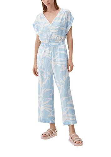 s.Oliver Women's 2131509 Overall, blau | Creme 50A3, 38 von s.Oliver