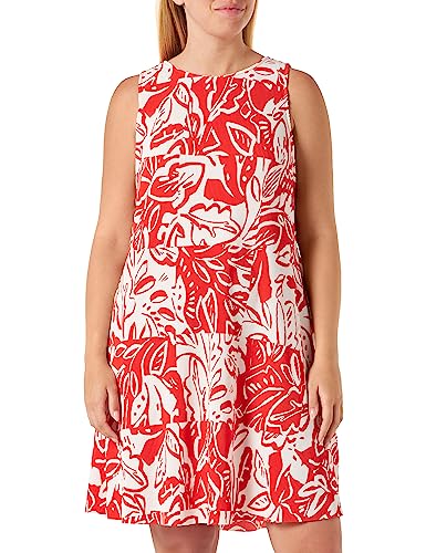 s.Oliver Women's 2132942 Kleid Midi, orange 2550, 48 von s.Oliver