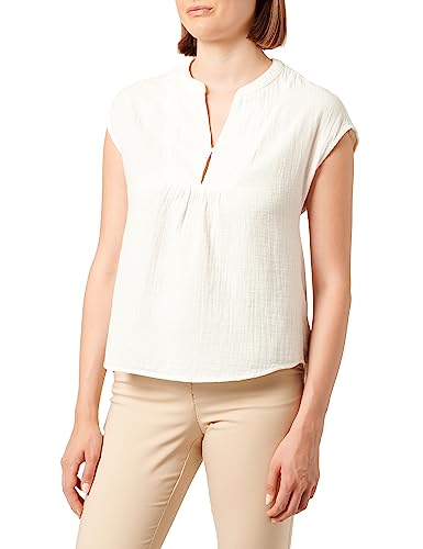 s.Oliver Women's 2137648 Bluse ärmellos, Creme 0210, 38 von s.Oliver