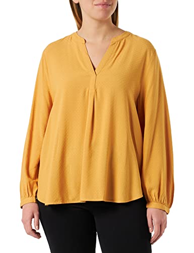 s.Oliver Women's 10.2.11.10.100.2129592 Bluse Langarm, Yellow, 38 von s.Oliver