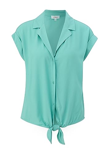 s.Oliver Women's Bluse ärmellos, Blue Green, 36 von s.Oliver