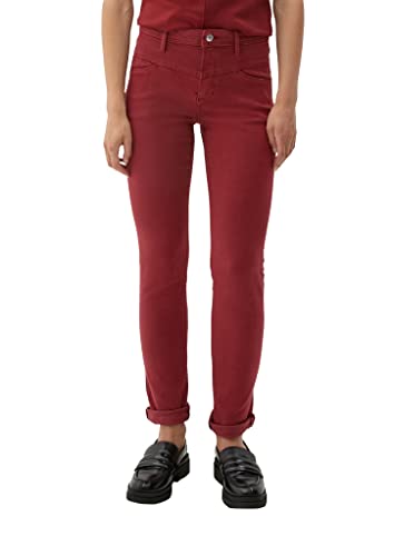 s.Oliver Women's Jeans, Betsy Slim Fit, rot 38Z8, 32/32 von s.Oliver