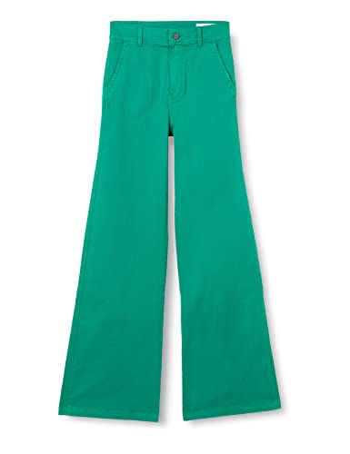 s.Oliver Women's Jeans, Suri Wide Leg, Green, 48/32 von s.Oliver