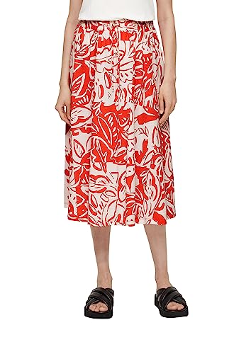 s.Oliver Women's Midi Rock, Orange, 34 von s.Oliver