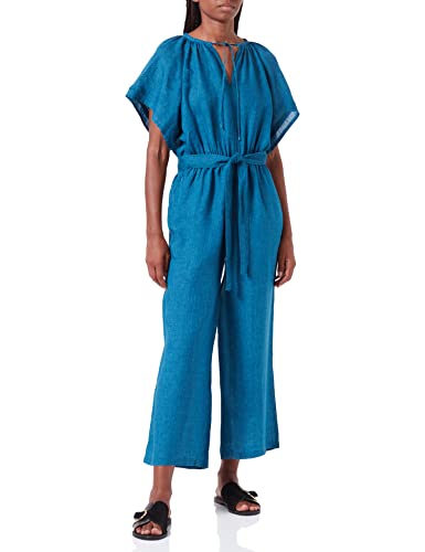 s.Oliver Women's Overall 3/4, Dark Teal Melange, 44 von s.Oliver