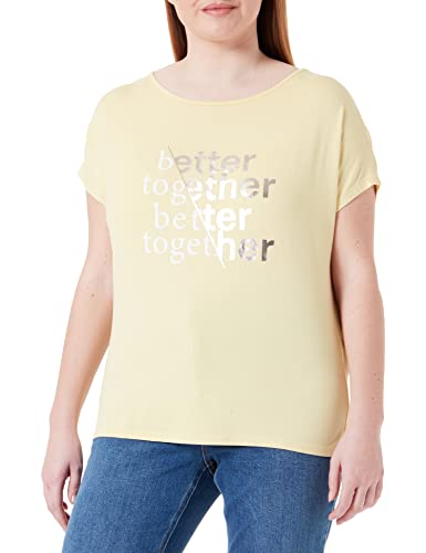 s.Oliver Women's T-Shirt, ärmellos, Yellow, 42 von s.Oliver