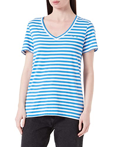 s.Oliver Women's T-Shirts, Kurzarm, Blue, 34 von s.Oliver