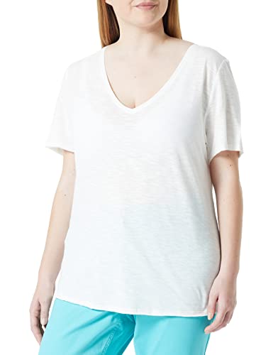 s.Oliver Women's T-Shirts, Kurzarm, White, 46 von s.Oliver