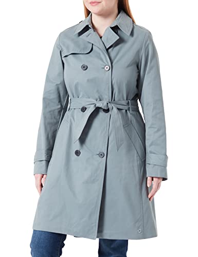 s.Oliver Women's Damen Trenchcoat, Blue Green, 46 von s.Oliver