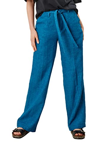 s.Oliver Women's Trousers Hose, Dark Teal Melange (68W9), 36W / 32L von s.Oliver