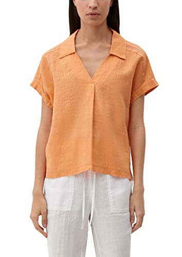 s.OliverT-Shirt mit Polokragen,Orange,36 von s.Oliver