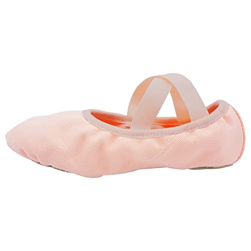 s.lemon Ballettschuhe,Elastische Leinen Geteilte Sohle Ballettschläppchen Ballet Schuhe Ballettschuhe für Kinder & Erwachsene Stark Dehnen 39EU von s.lemon