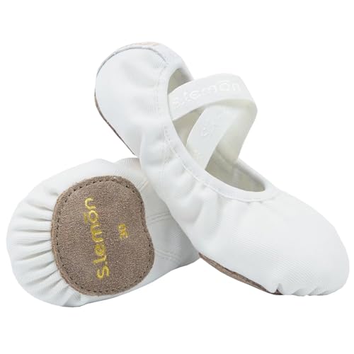 s.lemon Ballettschuhe,Elastische Leinen Geteilte Sohle Ballettschläppchen Ballet Schuhe Ballettschuhe für Kinder & Erwachsene Weiß 22EU s.lemon Ballettschuhe,Elastische Leinen Geteilte Sohle Ballettschläppchen Ballet Schuhe Ballettschuhe für Kinder & Erwachsene Weiß 22EU von s.lemon