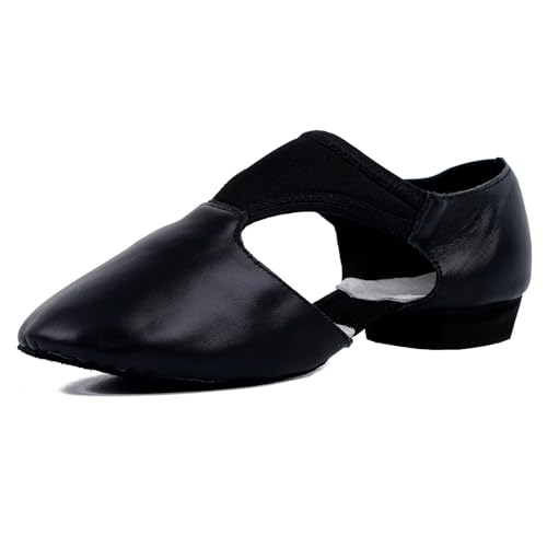 s.lemon Damen Leder Geteilte Sohle Jazz Schuhe Griechische Sandale Tanz Lehrer Schuhe 41 von s.lemon