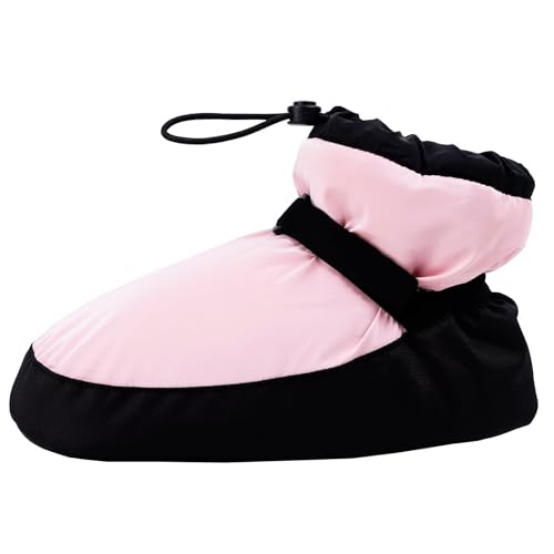 s.lemon Kinder Erwachsene Knöchel Aufwärm Boots Ballett Warm Up Stiefelette Rosa L von s.lemon