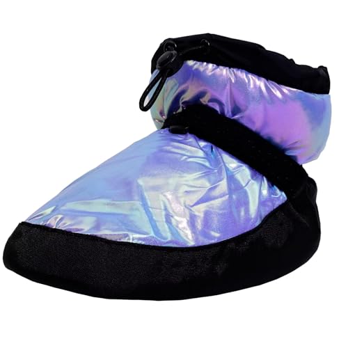 s.lemon Kinder Erwachsene Knöchel Aufwärm Boots Ballett Warm Up Stiefelette Violett L von s.lemon