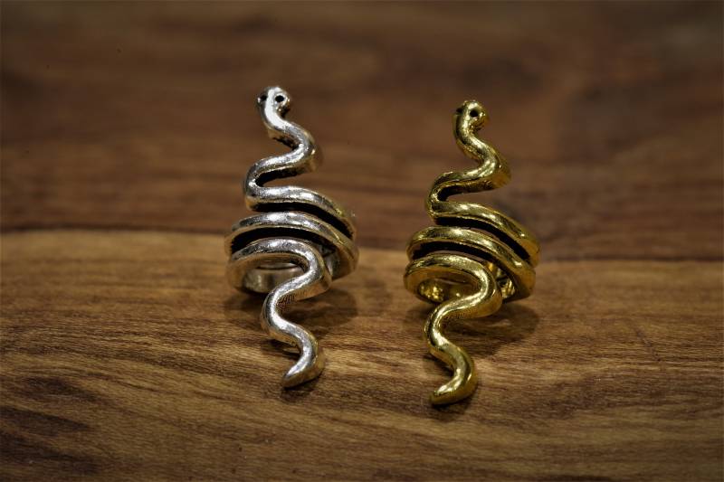 Schlangen Perle | Dreadschmuck Dreadlocks Dreads Schmuck Silber Gold India Marokko Ethno Azteken Hippie Bartperle Schlangen Perle | Dreadschmuck Dreadlocks Dreads Schmuck Silber Gold India Marokko Ethno Azteken Hippie Bartperle von sARTkunsthandwerk