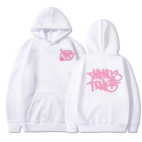 sPeesy Damen Minus Two Hoodie Herren Y2K Kapuzenpullover Hip Hop Streetwear Urban Pullover Unisex Casual Jacke (Color : White-03, Size : S) von sPeesy