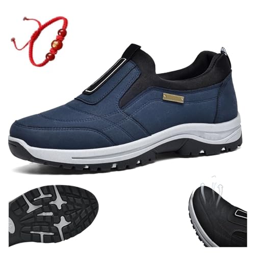 saVgu Daladder Wanderschuhe, Daladder Walking Orthopädische Schuhe, Daladder Orthopädische Wanderschuhe, Wanderschuhe for Herren (Color : Blue, Size : US-11) von saVgu