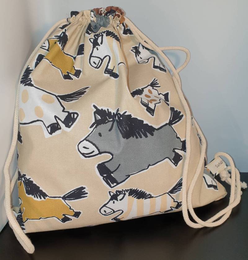 Kinderrucksack "Pferde " von sabinesegelke