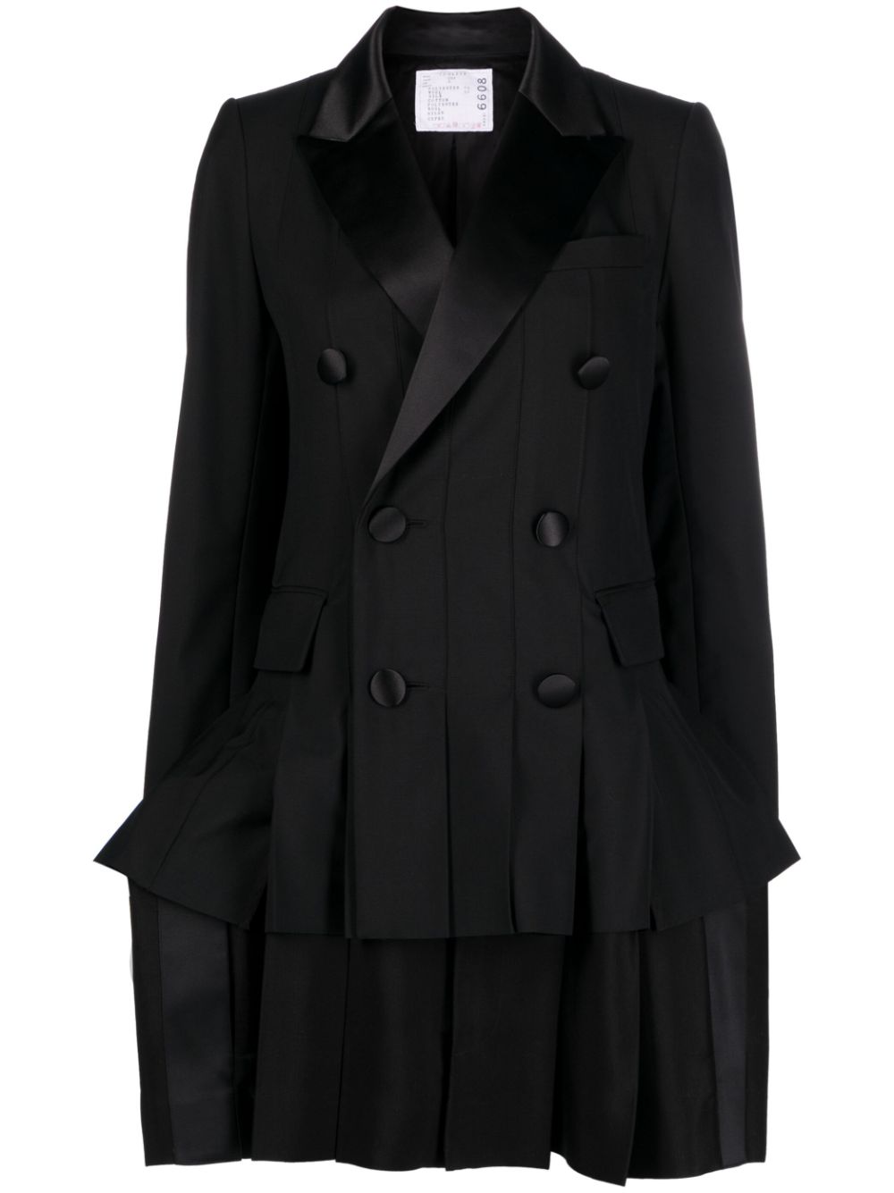 sacai Blazer im Oversized-Look - Schwarz von sacai