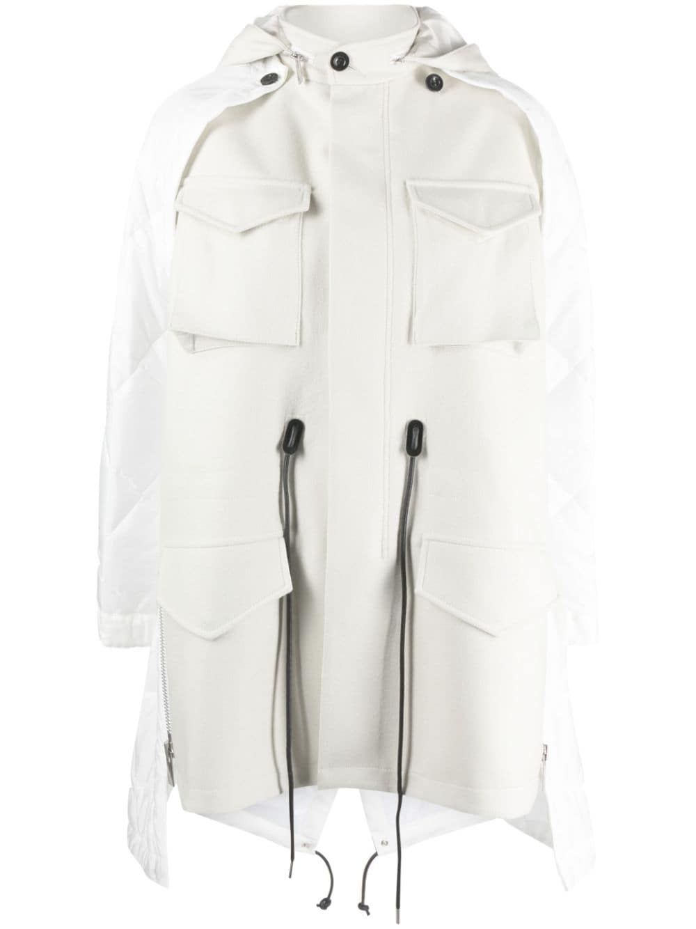 sacai Gefütterter Parka - Nude von sacai