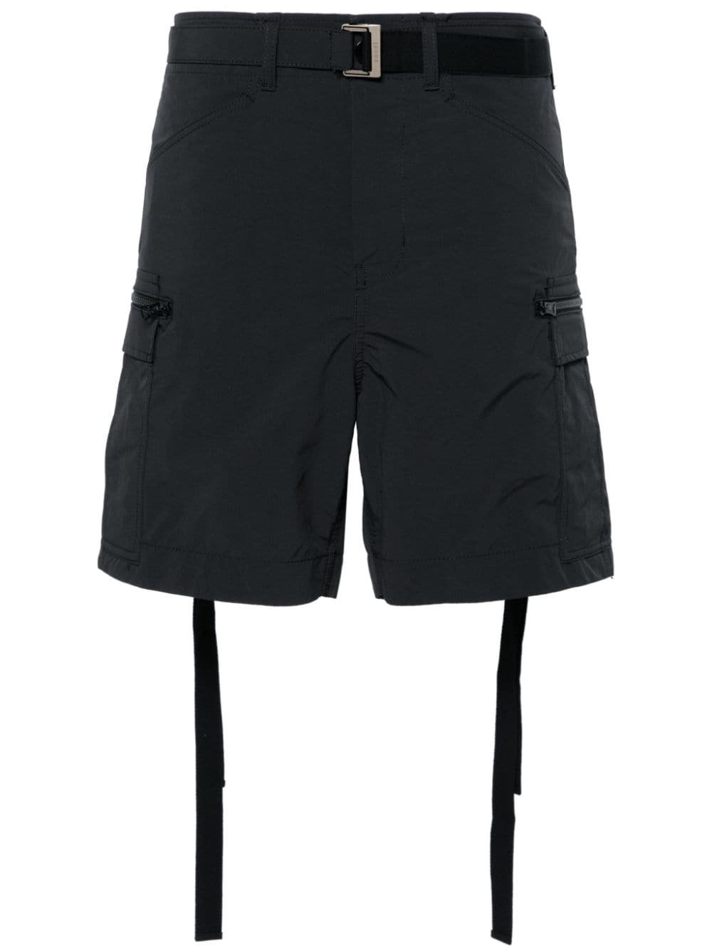 sacai Gürtel-Cargo-Shorts mit Riemen - Schwarz von sacai