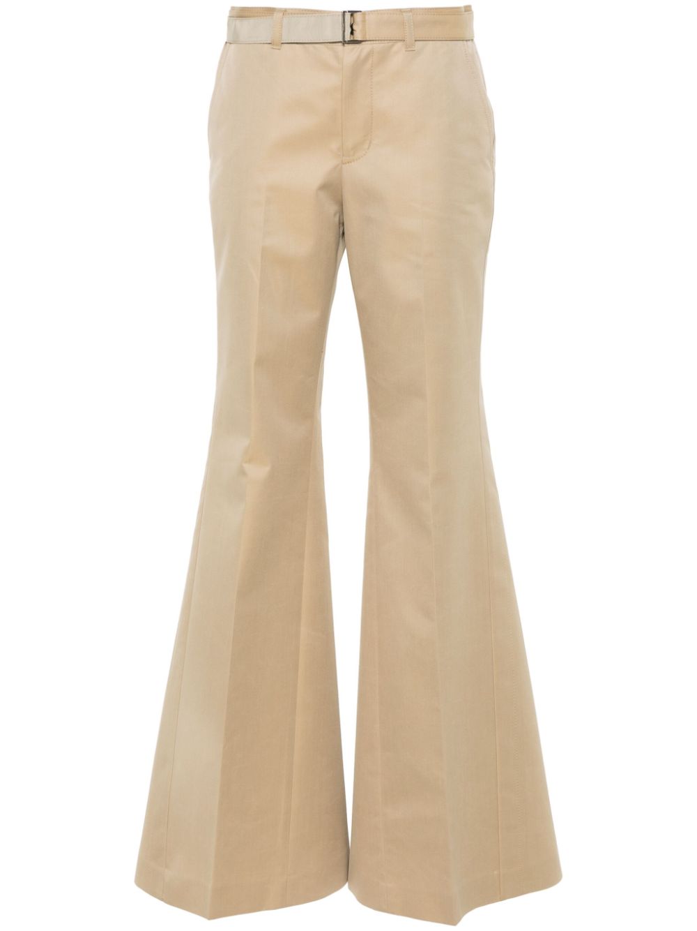 sacai Hose mit ausgestelltem Bein - Nude von sacai