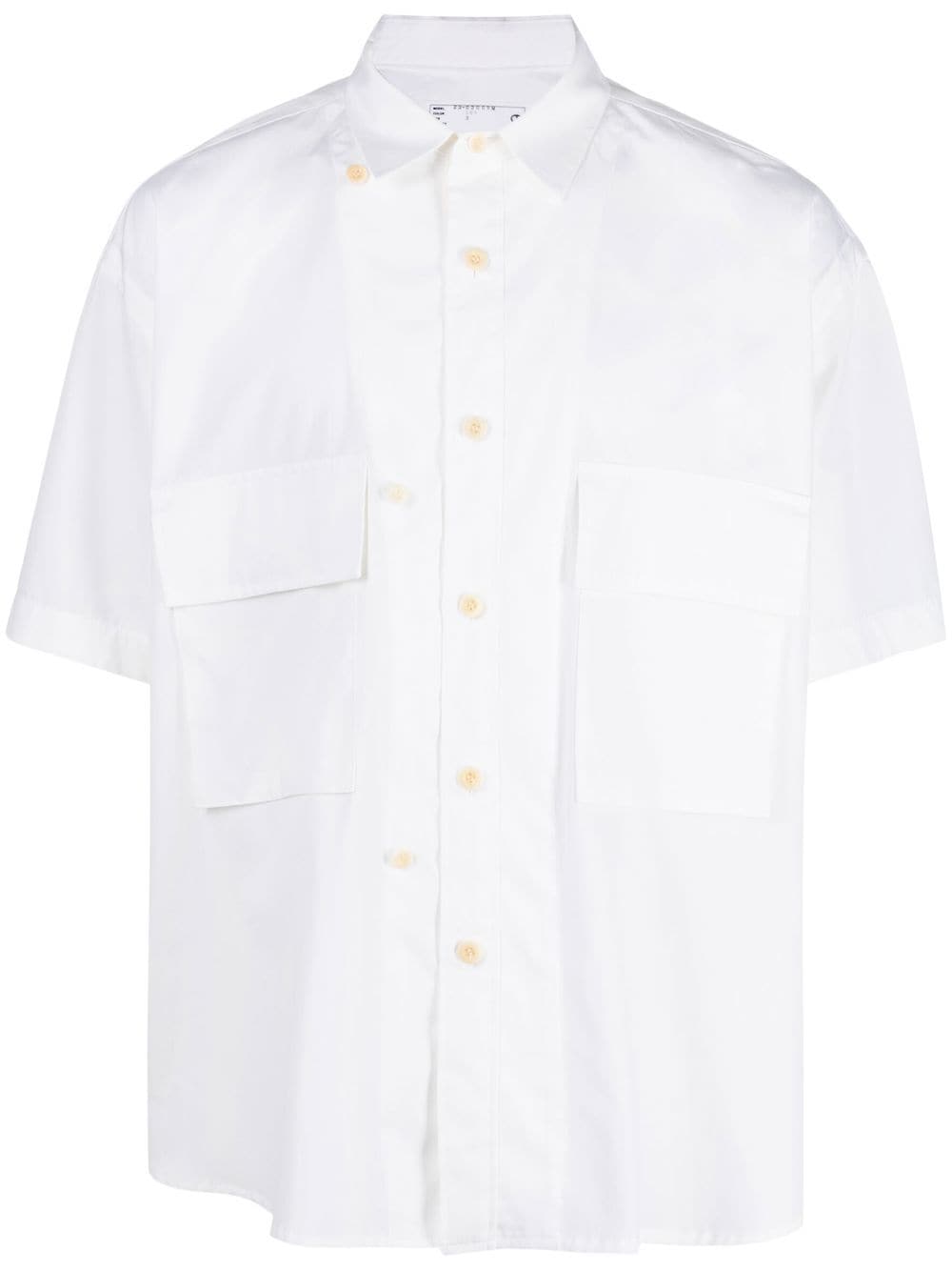 sacai Hemd mit Klappentaschen - Weiß von sacai