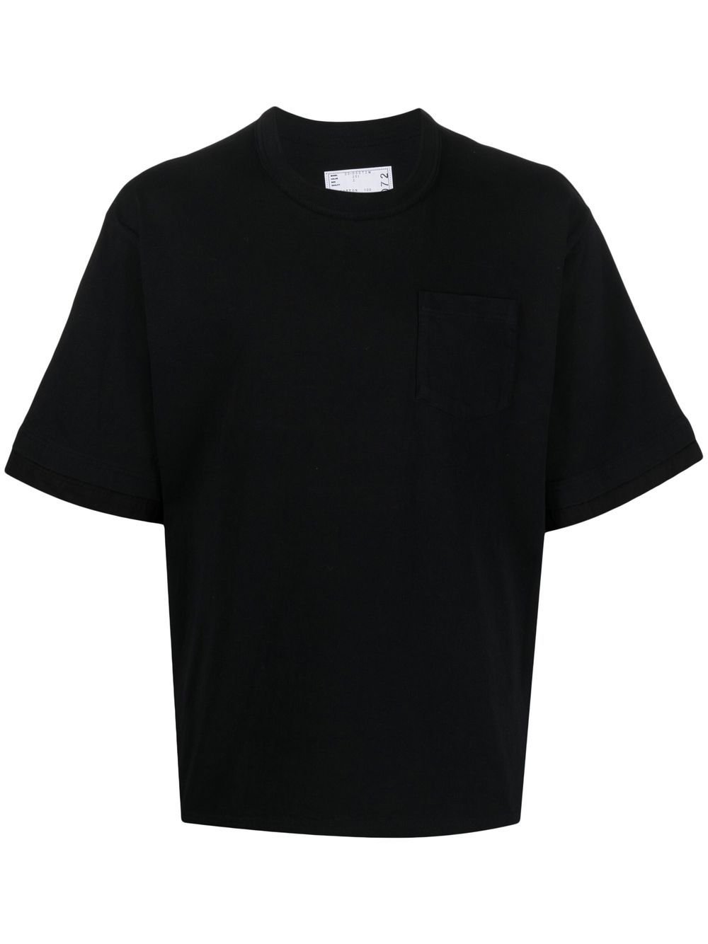 sacai Klassisches T-Shirt - Schwarz von sacai