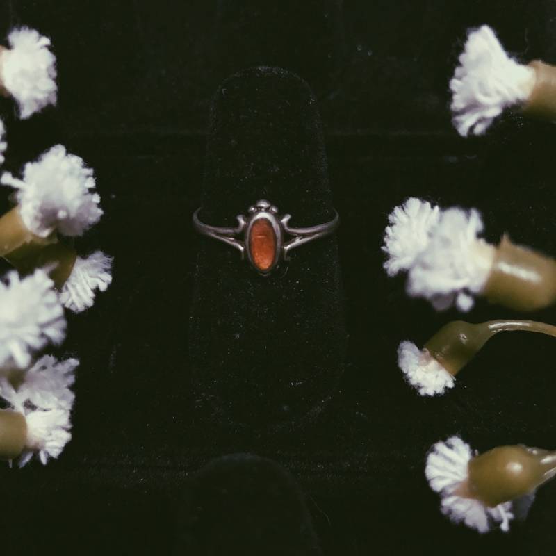 Karneol Silber Ring Größe 5 Und 7 von sacredsterlingrings