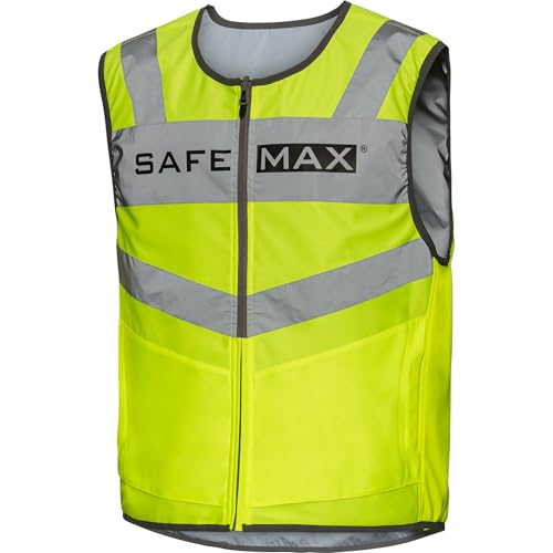 safe-max Wendeweste Pro-Vis Day'n Night - Reflektierend - Neongelb/Grau safe-max Wendeweste Pro-Vis Day'n Night - Reflektierend - Neongelb/Grau von safe-max