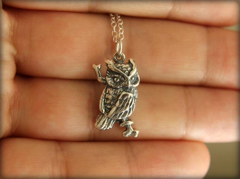 Throneule Halskette in Sterling Silber von saffronandsaege