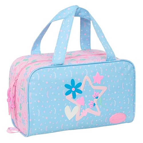 BLACKFIT8 Smile - Rechteckige Kulturtasche mit Griff, Kinder-Kulturbeutel, anpassbar an den Wagen, ideal für Kinder von 5 bis 14 Jahren, bequem und vielseitig, Qualität und Widerstandsfähigkeit, 31 x BLACKFIT8 Smile - Rechteckige Kulturtasche mit Griff, Kinder-Kulturbeutel, anpassbar an den Wagen, ideal für Kinder von 5 bis 14 Jahren, bequem und vielseitig, Qualität und Widerstandsfähigkeit, 31 x von safta