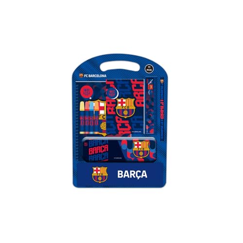 F.C. Barcelona 1. Team 25/26 Schreibset, Geschenketui, Metalletui, Federmappe, Kindermäppchen, ideal für Kinder, bequem und vielseitig, Qualität und Widerstandsfähigkeit, 27 x 3 x 37,5 cm, blau F.C. Barcelona 1. Team 25/26 Schreibset, Geschenketui, Metalletui, Federmappe, Kindermäppchen, ideal für Kinder, bequem und vielseitig, Qualität und Widerstandsfähigkeit, 27 x 3 x 37,5 cm, blau von safta