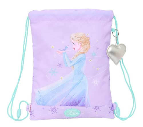FROZEN Spirit Rucksack für Kinder, flach, ideal für Kinder verschiedener Altersgruppen, bequem und vielseitig, Qualität und Widerstandsfähigkeit, 26 x 34 cm, Lila, M, Casual FROZEN Spirit Rucksack für Kinder, flach, ideal für Kinder verschiedener Altersgruppen, bequem und vielseitig, Qualität und Widerstandsfähigkeit, 26 x 34 cm, Lila, M, Casual von safta