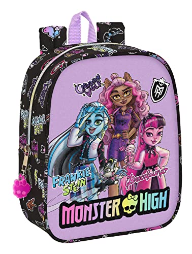 safta Mochila Guarderia Adapt. Carro Monster High Creep von safta