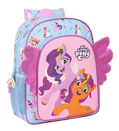 Mochila Junior Adapt. Carro My Little Pony "WILD & FREE" von safta