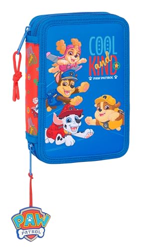 PAW PATROL COOL Schüleretui für Kinder mit 29 Werkzeugen, ideal für Kinder von 5-14 Jahren, Bequem und vielseitig, Qualität und Langlebigkeit, 12.5 x 4 x 19.5 cm, Rot/Blau, M, Casual, rot/blau, M PAW PATROL COOL Schüleretui für Kinder mit 29 Werkzeugen, ideal für Kinder von 5-14 Jahren, Bequem und vielseitig, Qualität und Langlebigkeit, 12.5 x 4 x 19.5 cm, Rot/Blau, M, Casual, rot/blau, M von safta