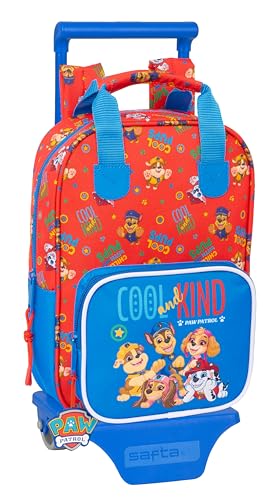 Paw Patrol Cool Schulrucksack 765 mit Trolley 805, ideal für Kinder verschiedener Altersgruppen, bequem und vielseitig, Qualität und Widerstandsfähigkeit, 20 x 8 x 28 cm, Rot/Blau, M, Casual Paw Patrol Cool Schulrucksack 765 mit Trolley 805, ideal für Kinder verschiedener Altersgruppen, bequem und vielseitig, Qualität und Widerstandsfähigkeit, 20 x 8 x 28 cm, Rot/Blau, M, Casual von safta