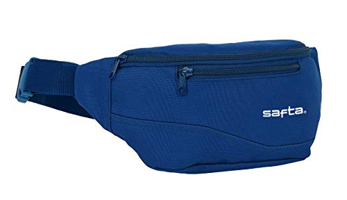 SAFTA Unisex Kinder M446 Hüfttasche, navy, M, Bauchtasche von safta