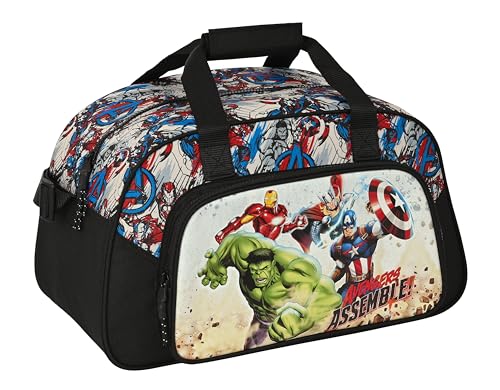 Safta Avengers Forever - Sporttasche, Rucksack, ideal für Kinder verschiedener Altersgruppen, bequem und vielseitig, Qualität und Widerstandsfähigkeit, 40 x 23 x 24 cm, Mehrfarbig, bunt, Estándar, Safta Avengers Forever - Sporttasche, Rucksack, ideal für Kinder verschiedener Altersgruppen, bequem und vielseitig, Qualität und Widerstandsfähigkeit, 40 x 23 x 24 cm, Mehrfarbig, bunt, Estándar, von safta
