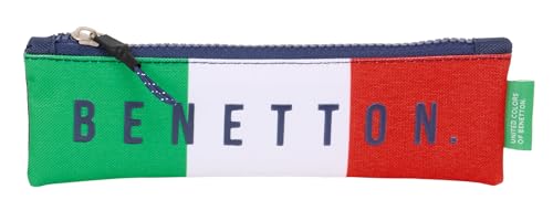safta Benetton Flag Schulmäppchen für Kinder, ideal für Kinder von 5 bis 14 Jahren, bequem und vielseitig, Qualität und Widerstandsfähigkeit, 20 x 60 cm, Marineblau, M, Casual safta Benetton Flag Schulmäppchen für Kinder, ideal für Kinder von 5 bis 14 Jahren, bequem und vielseitig, Qualität und Widerstandsfähigkeit, 20 x 60 cm, Marineblau, M, Casual von safta