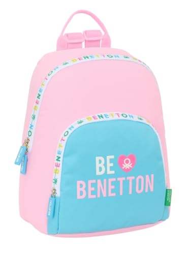 safta BENETTON UNIQUE Mini-Rucksack für den täglichen Gebrauch, ideal für Kinder verschiedener Altersgruppen, bequem und vielseitig, Qualität und Widerstandsfähigkeit, 25 x 13 x 30 cm, safta BENETTON UNIQUE Mini-Rucksack für den täglichen Gebrauch, ideal für Kinder verschiedener Altersgruppen, bequem und vielseitig, Qualität und Widerstandsfähigkeit, 25 x 13 x 30 cm, von safta