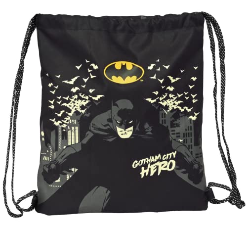 Safta Batman Hero Flachsack, groß, 350 x 400 mm von safta