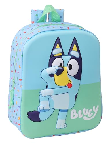 Safta Blue 3D Kindergartenrucksack, anpassbar an den Wagen, einfache Reinigung, ideal für Kinder verschiedener Altersgruppen, bequem und vielseitig, Qualität und Widerstandsfähigkeit, 22 x 10 x 27 cm Safta Blue 3D Kindergartenrucksack, anpassbar an den Wagen, einfache Reinigung, ideal für Kinder verschiedener Altersgruppen, bequem und vielseitig, Qualität und Widerstandsfähigkeit, 22 x 10 x 27 cm von safta